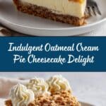 Oatmeal Cream Pie Cheesecake Recipe