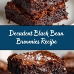Fudgy Black Bean Brownies (No Flour!) Recipe