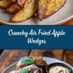 Air Fried Apple Wedges Recipe