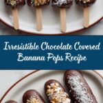 Chocolate Covered Banana Pops Recipe