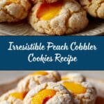 Peach Cobbler Cookies Recipe
