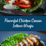 Chicken Caesar Salad Lettuce Wrap Recipe