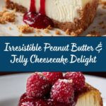 Peanut Butter & Jelly Cheesecake Recipe