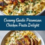 Creamy Garlic Parmesan Chicken Pasta Recipe
