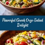 Greek Orzo Salad Recipe