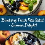 Blueberry Peach Feta Salad Recipe