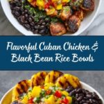 Cuban Chicken & Black Bean Rice Bowls Recipe