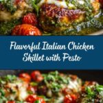 Italian Chicken Skillet with Pesto Recipe