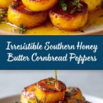 Southern-Style Honey Butter Cornbread Poppers Recipe
