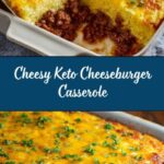 Keto Cheeseburger Casserole Recipe