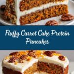 Carrot Cake Protein Pancakes Recipe