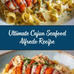 Cajun Seafood Alfredo with Lobster, Crab & Salmon Recipe