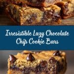 Lazy Chocolate Chip Cookie Bars Recipe