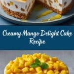 Unbaked Cheese and Mango Cake Recipe
