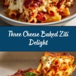 Three Cheese Baked Ziti: An Amazing Ultimate Recipe