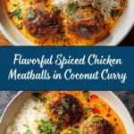 Spiced Chicken Meatballs in Coconut Curry Recipe