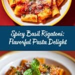 Spicy Basil Rigatoni: An Amazing Ultimate Recipe