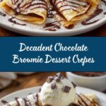 repes with Ice Cream & Chocolate Drizzle Recipe