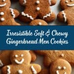 Soft & Chewy Gingerbread Men Cookies Recipe