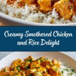 Creamy Smothered Chicken and Rice Recipe