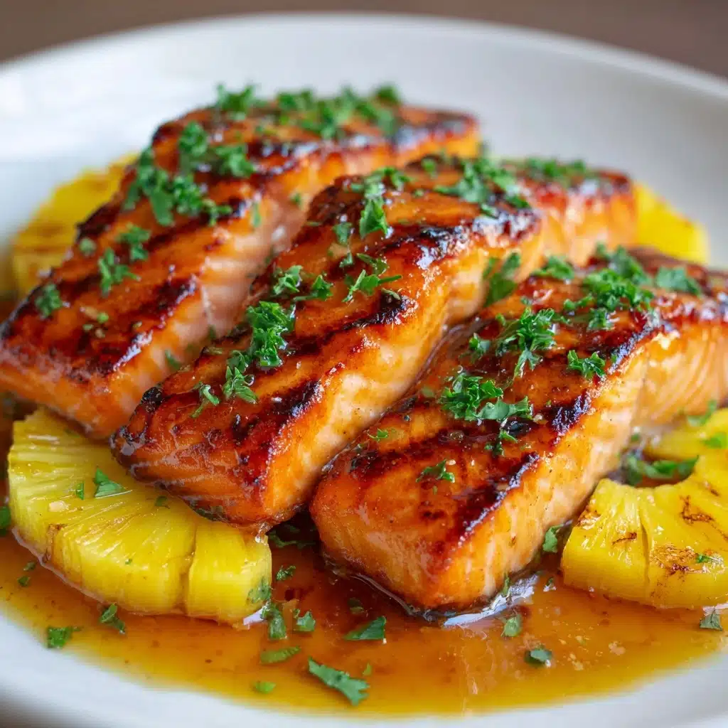 Baked Pineapple Salmon Recipe - Recipe Image