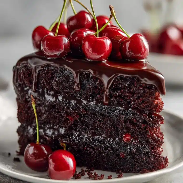 Chocolate Cherry Dr Pepper Cake Recipe