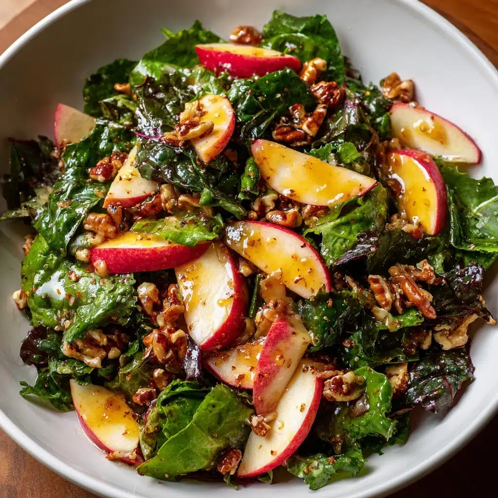Autumn Apple Walnut Salad with Maple Dijon Vinaigrette Recipe - Recipe Image