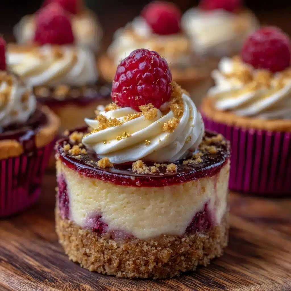 No Bake Lemon Raspberry Cheesecake Cups Recipe - Recipe Image