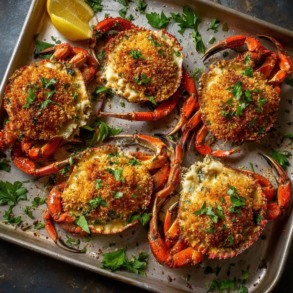 New Orleans Seafood Stuffed Crab Recipe - Recipe Image