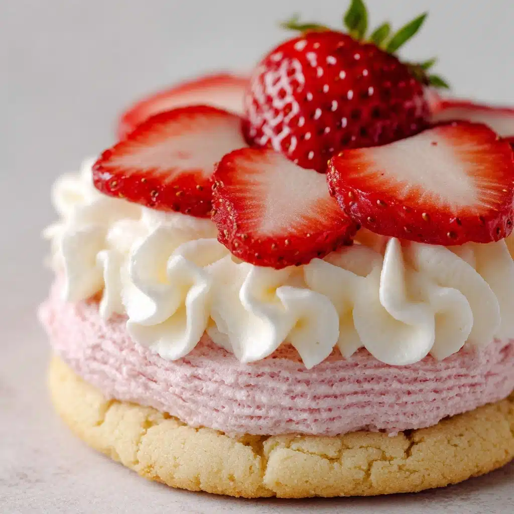 Strawberry Cheesecake Cookies Recipe - Recipe Image