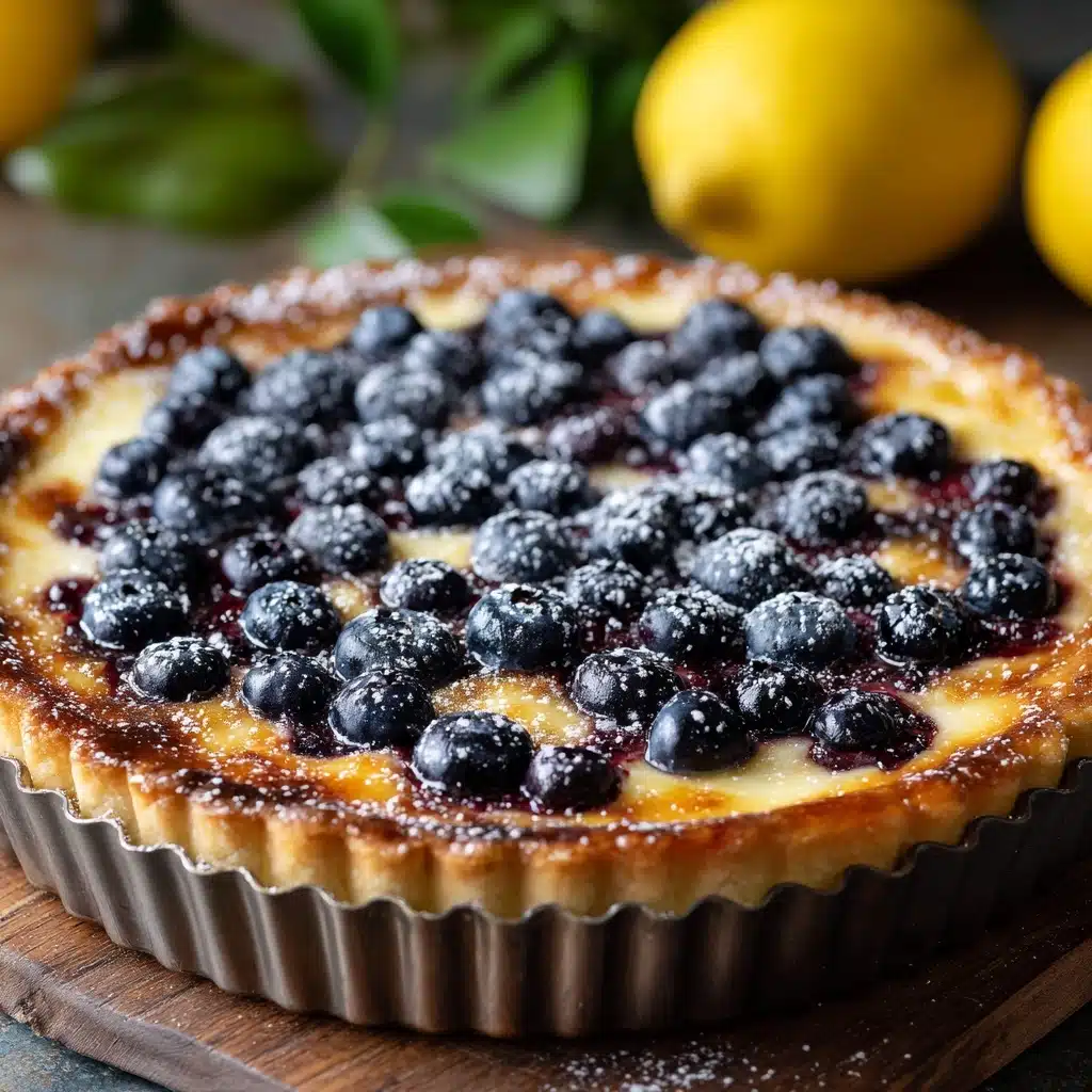 Blueberry Lemon Dutch Baby Recipe - Recipe Image