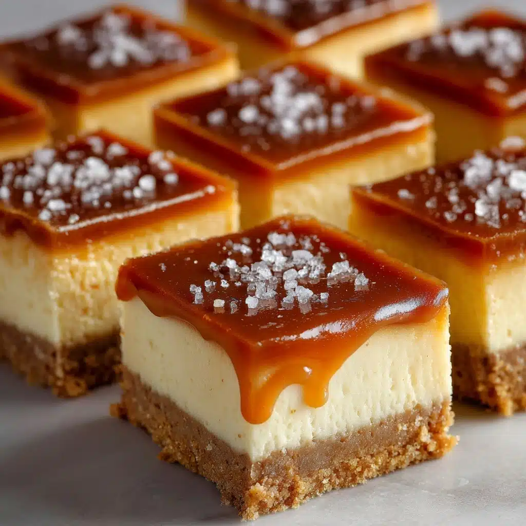 Dulce de Leche Cheesecake Bars Recipe - Recipe Image