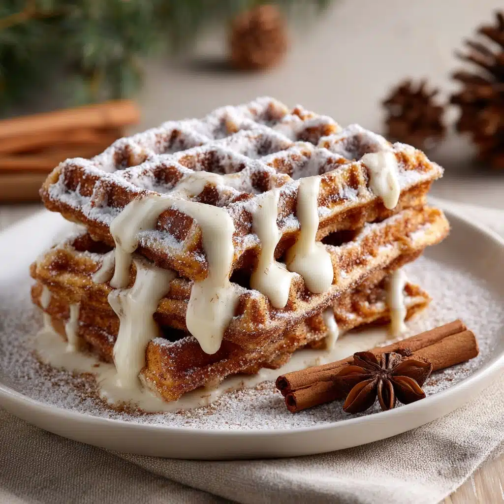 Churro Cinnamon Sugar French Toast with Cream Cheese Icing Recipe - Recipe Image