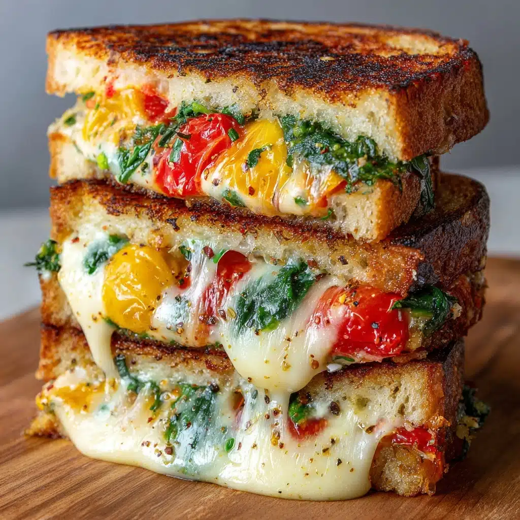 Mediterranean Grilled Cheese Sandwich Recipe - Recipe Image
