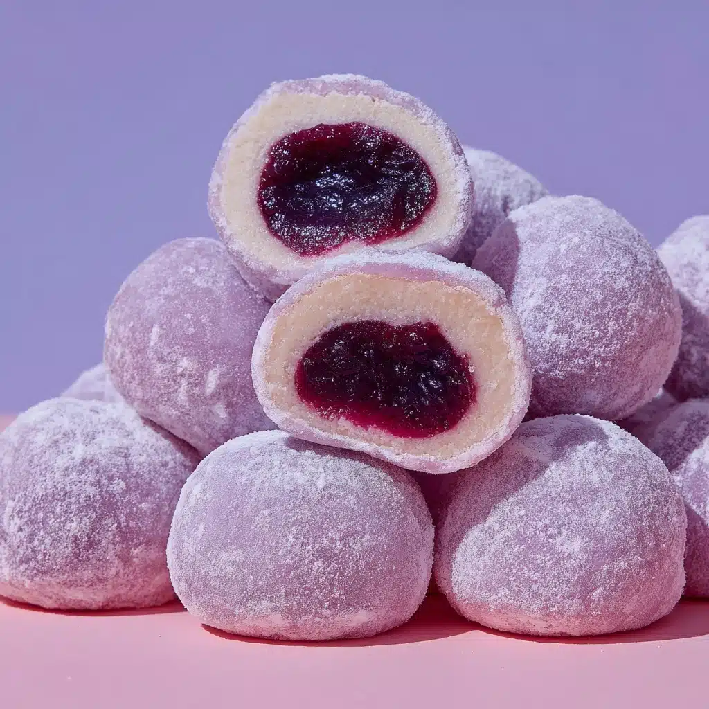White Chocolate Blueberry Truffles Recipe - Recipe Image