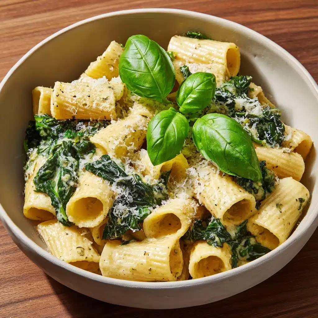 Lemon Ricotta Spinach Pasta Recipe - Recipe Image
