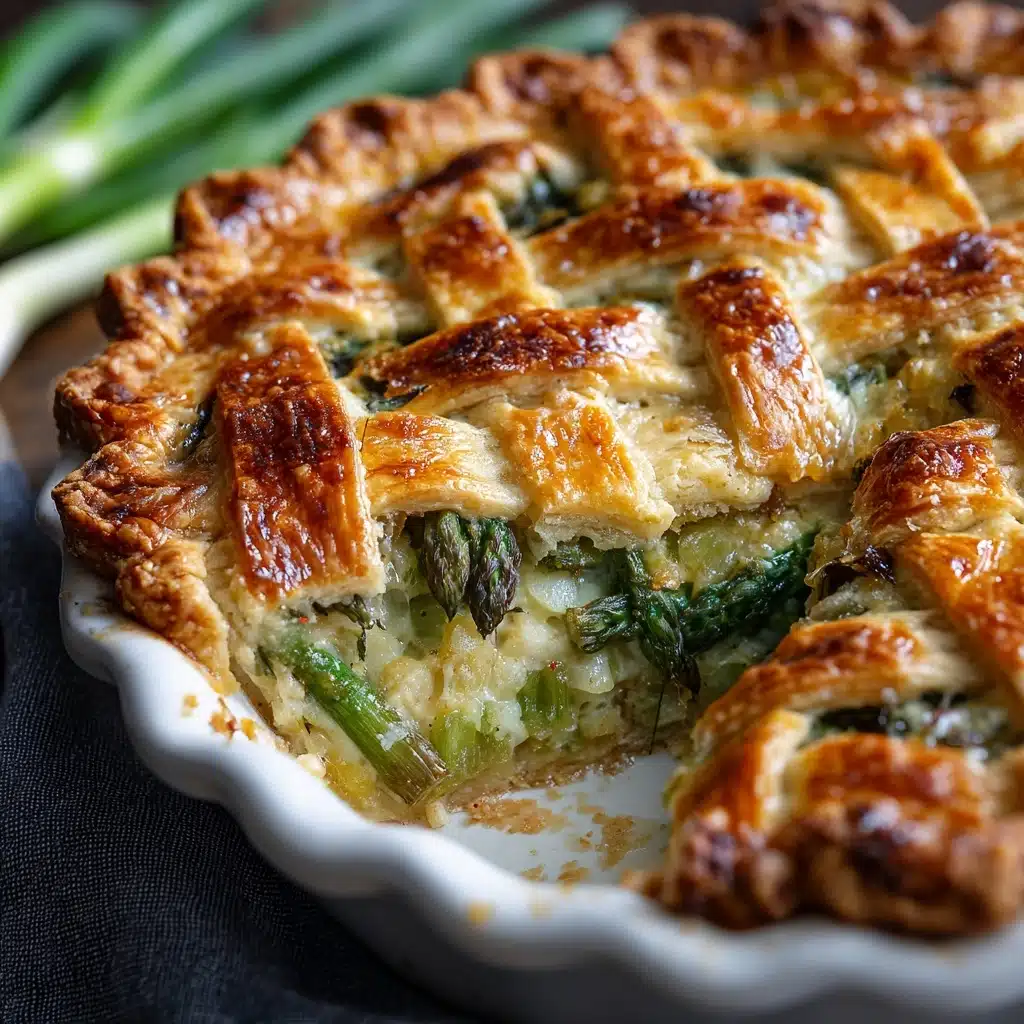 Asparagus Pie Recipe - Recipe Image