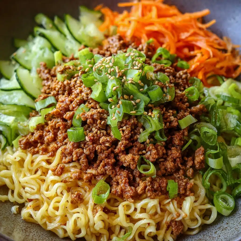 Ground Beef Ramen Skillet Recipe - Recipe Image