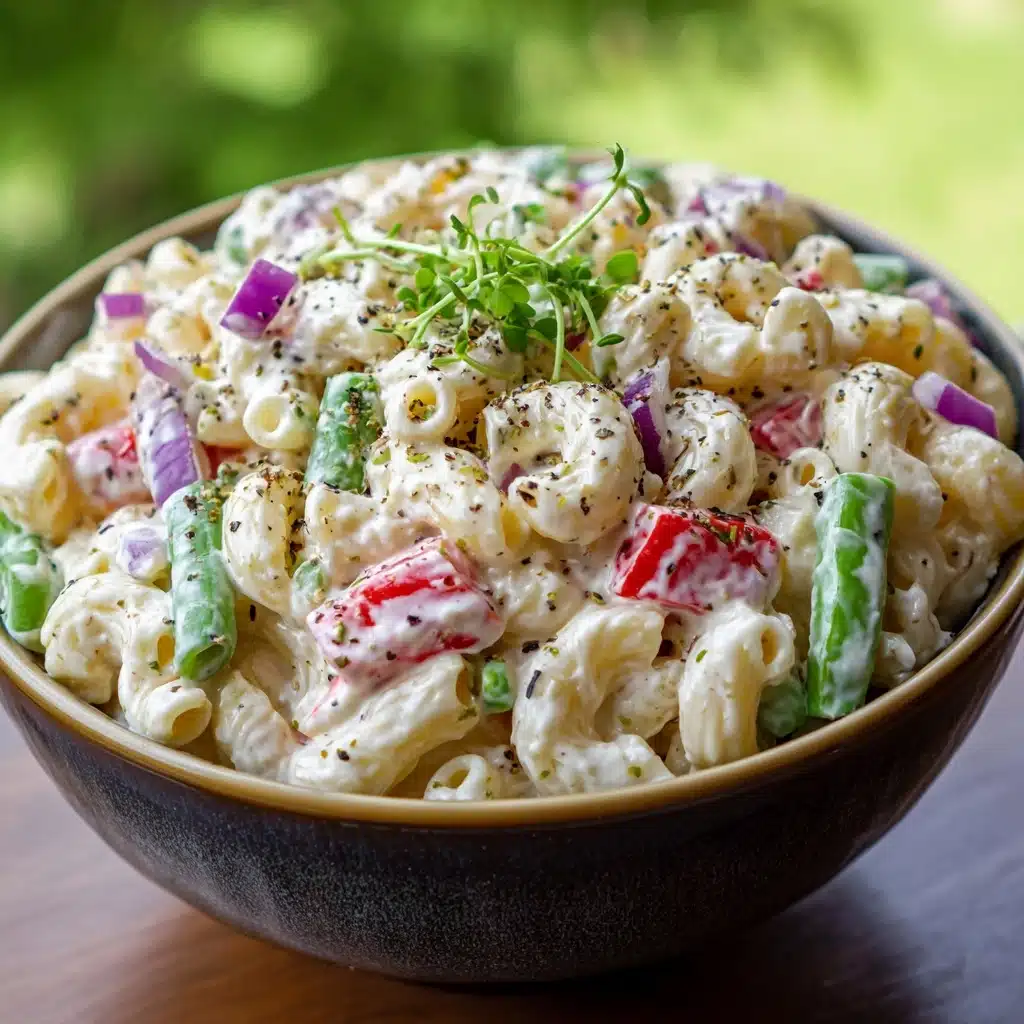 How to Make the Best Macaroni Salad Recipe for Summer Picnics and BBQs Recipe - Recipe Image
