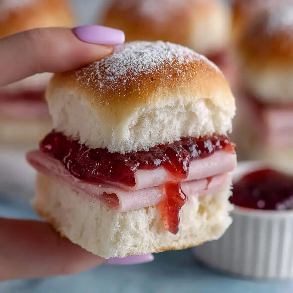 Monte Cristo Sliders Recipe - Recipe Image