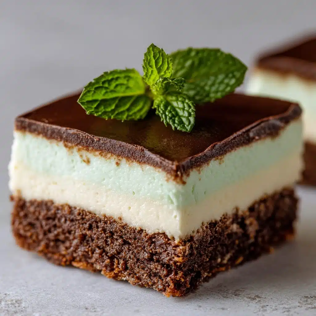 Mint Chocolate Brownies Recipe - Recipe Image