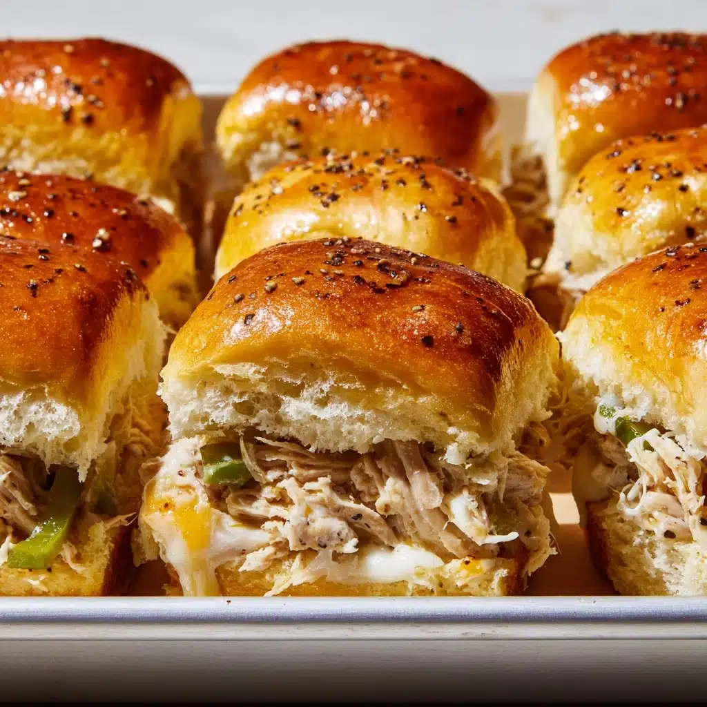 Chicken Philly Sliders: A Delicious Recipe for Home! Recipe - Recipe Image