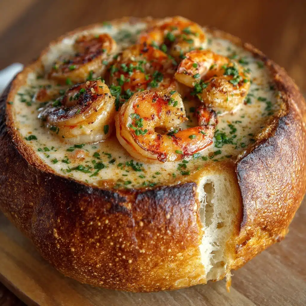 Stuffed Seafood Bread Bowl: An Incredible Ultimate Recipe - Recipe Image