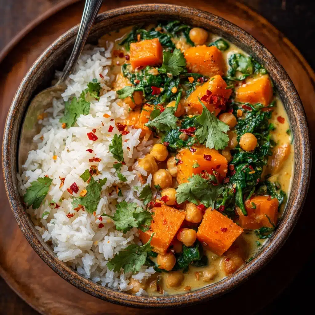Sweet Potato and Chickpea Curry Recipe - Recipe Image