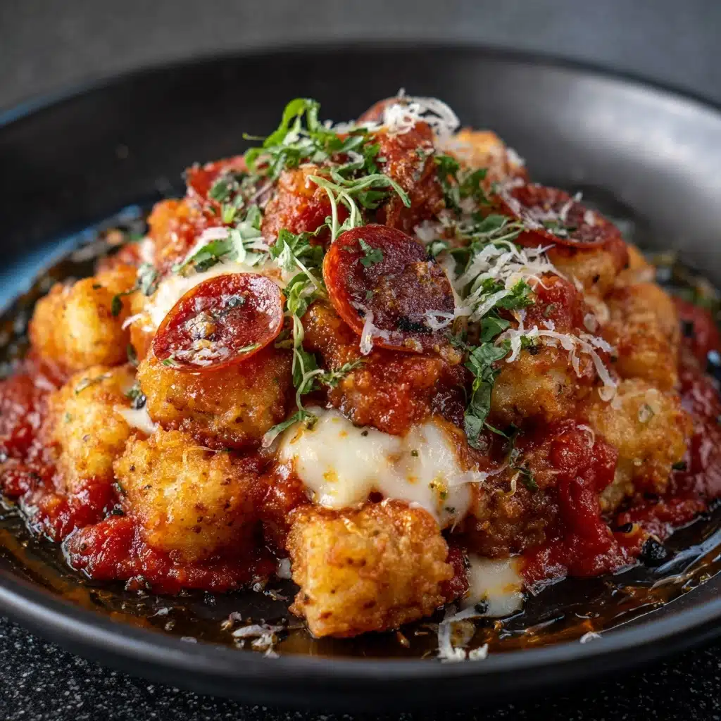 Pepperoni Pizza Totchos Recipe - Recipe Image