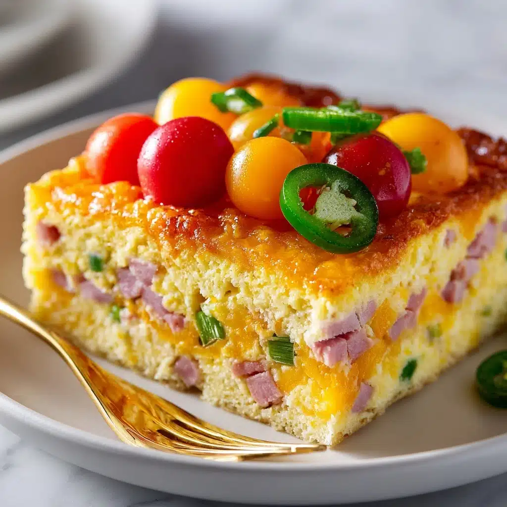 Easy Denver Omelet Hash Brown Casserole Recipe - Recipe Image