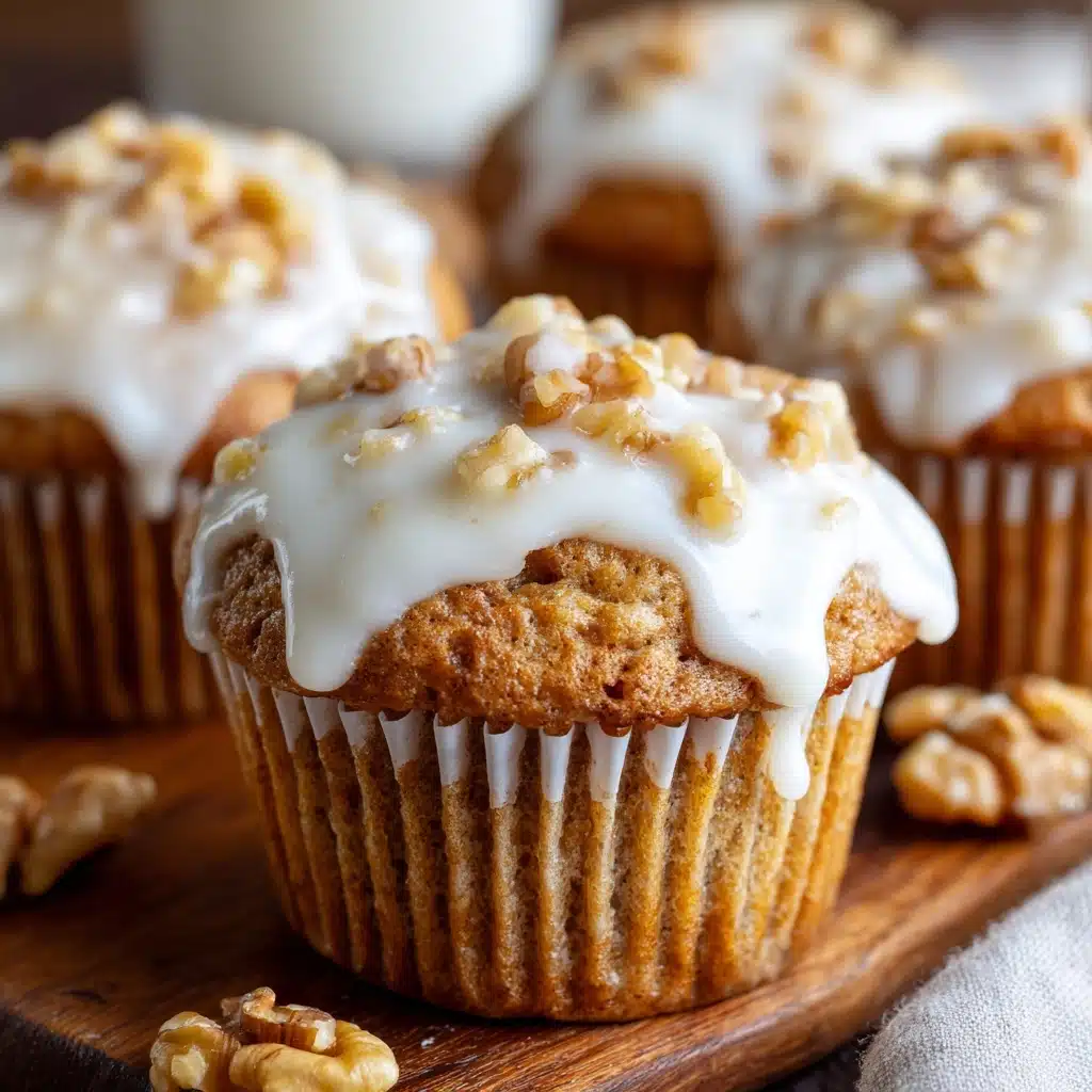 Cinnamon Apple Walnut Muffins Recipe - Recipe Image
