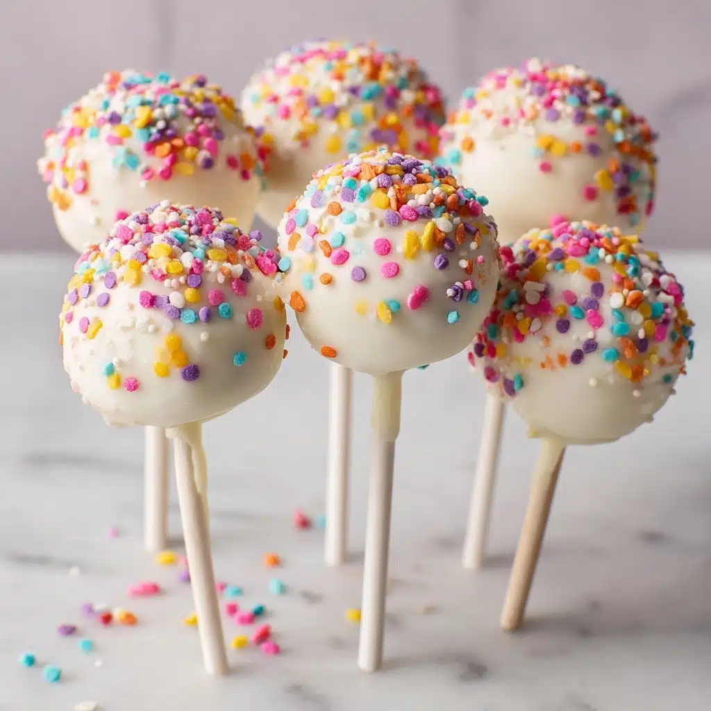 Funfetti Cake Pops for Any Occasion Recipe - Recipe Image