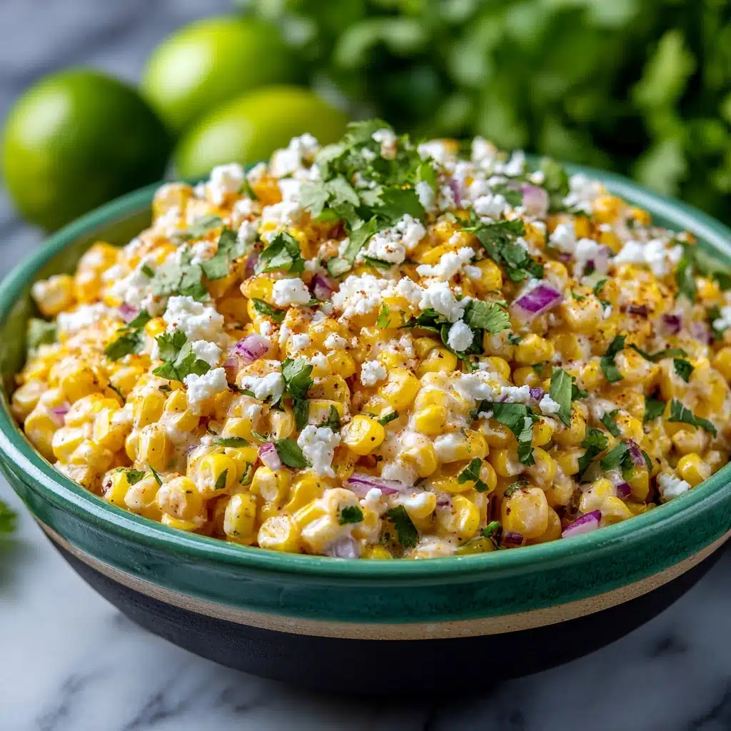 Easy Mexican Street Corn Salad Recipe - Recipe Image