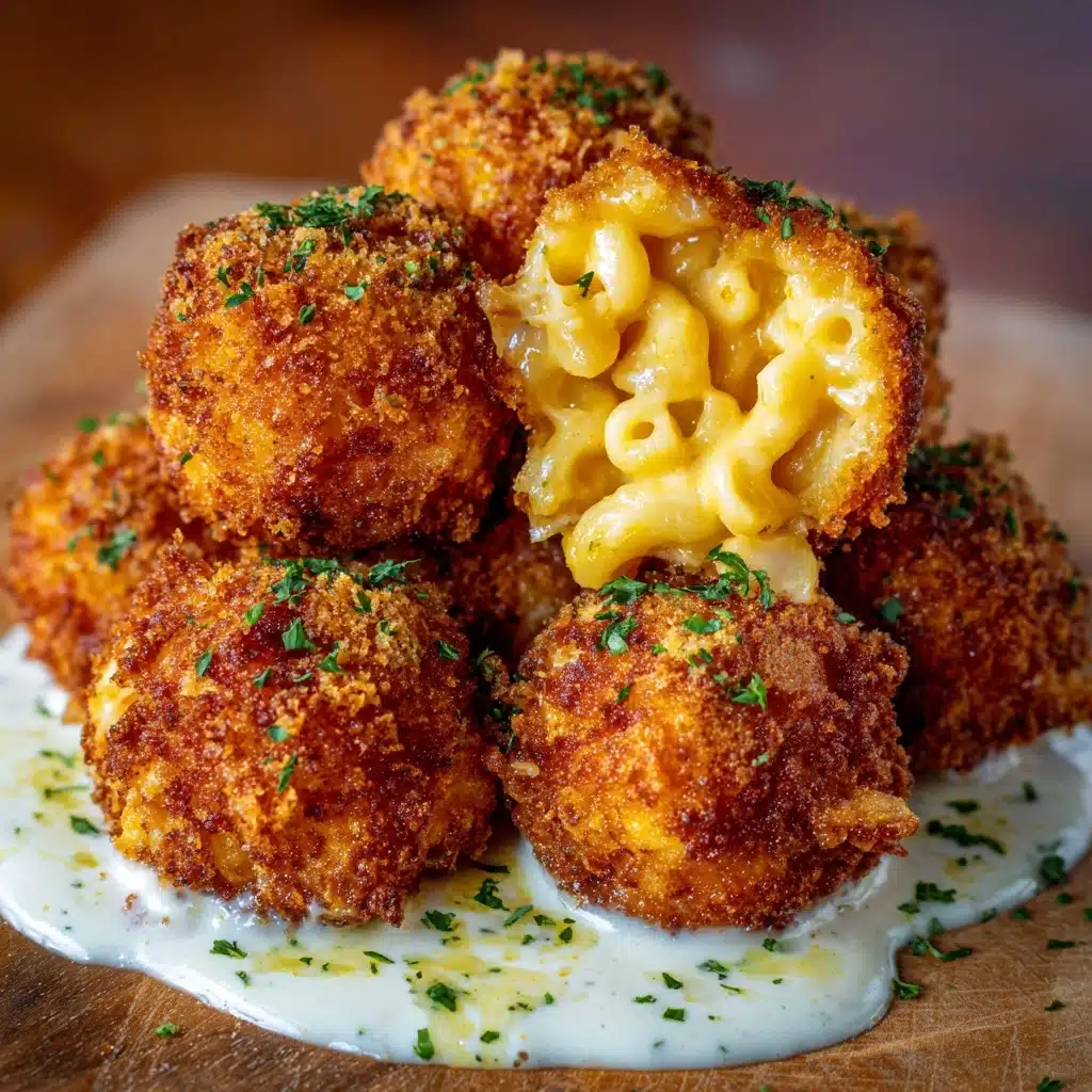 Fried Mac and Cheese Balls Recipe - Recipe Image